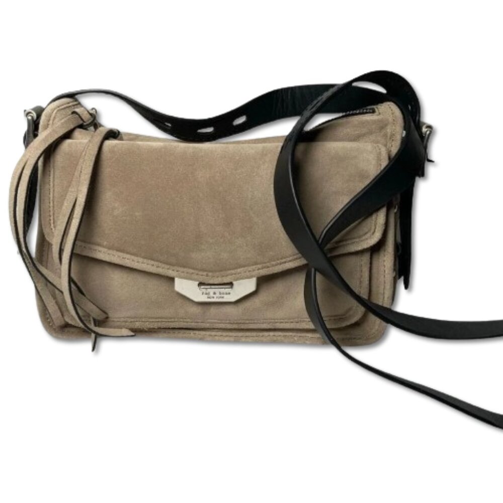 rag & bone New York Suede Small Field Messenger Bag